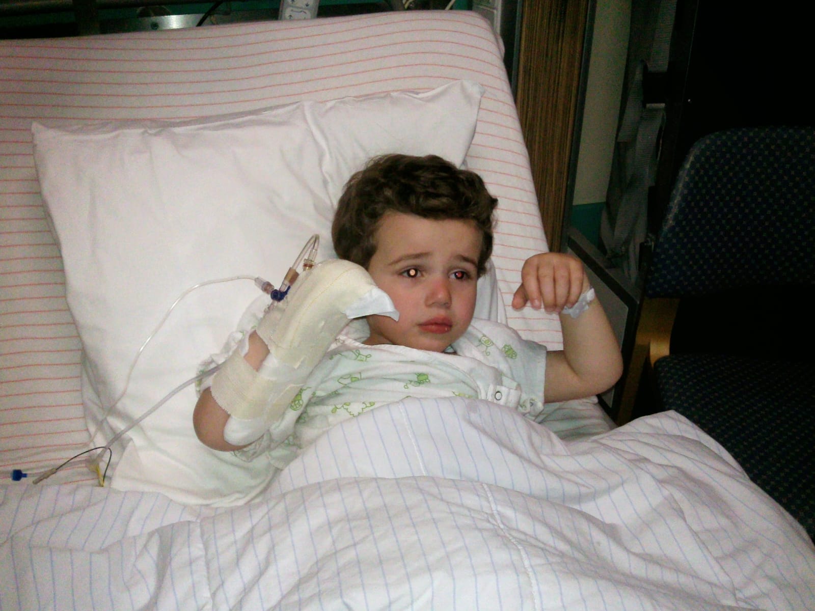 Rune Bobbaers at a young age - the beginning of a lifelong journey with T1D