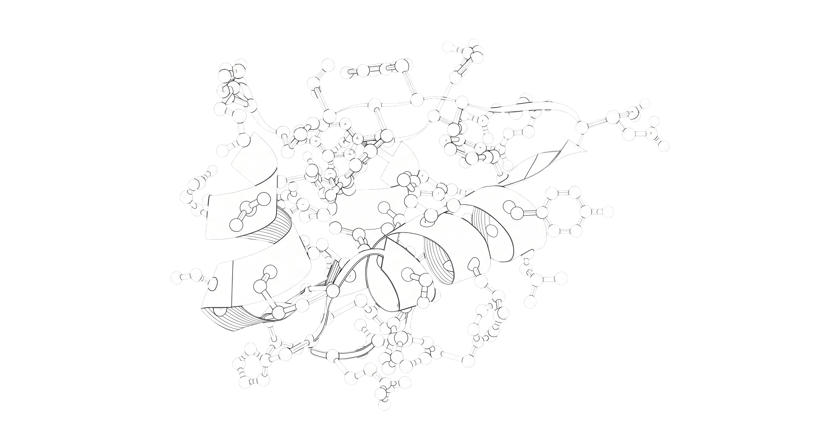 Insulin Molecule Illustration